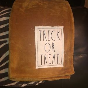 Trick or Treat Halloween Rae Dunn Throw